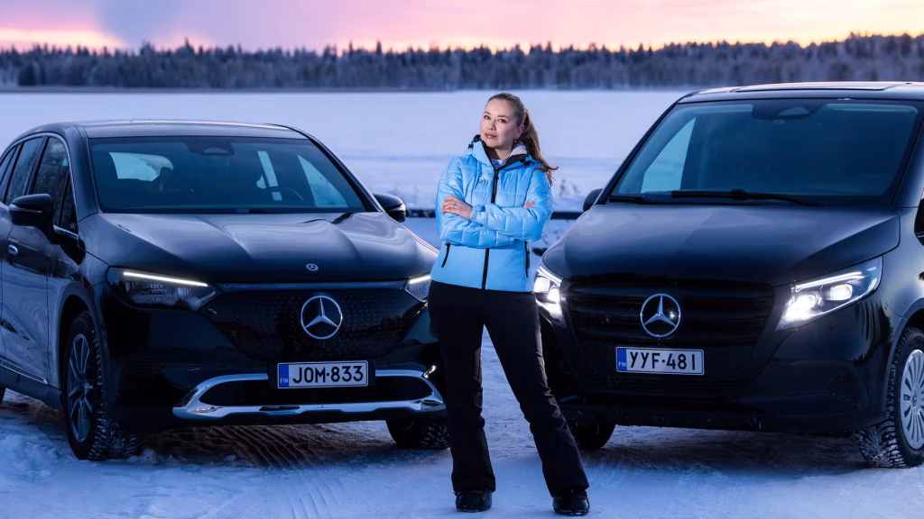 Sirly Ylläsjärvi Becomes Mercedes-Benz Brand Ambassador for Arctic Conditions