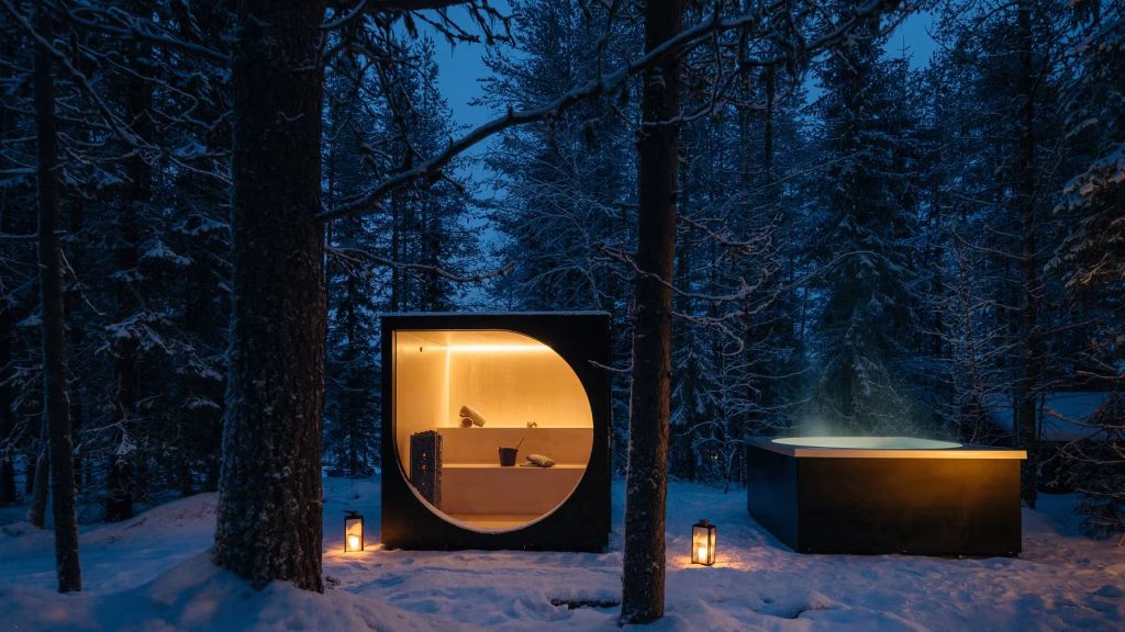 Chef from Lapland Reinvents the Dining Experience: You Can Begin Your Evening in the Sauna