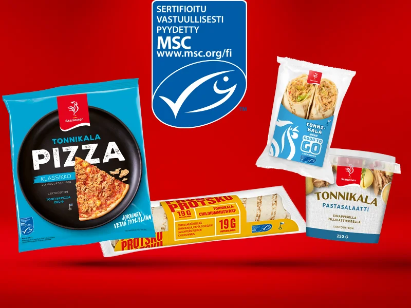 MSC-sertifioidut tonnikalatuotteet
