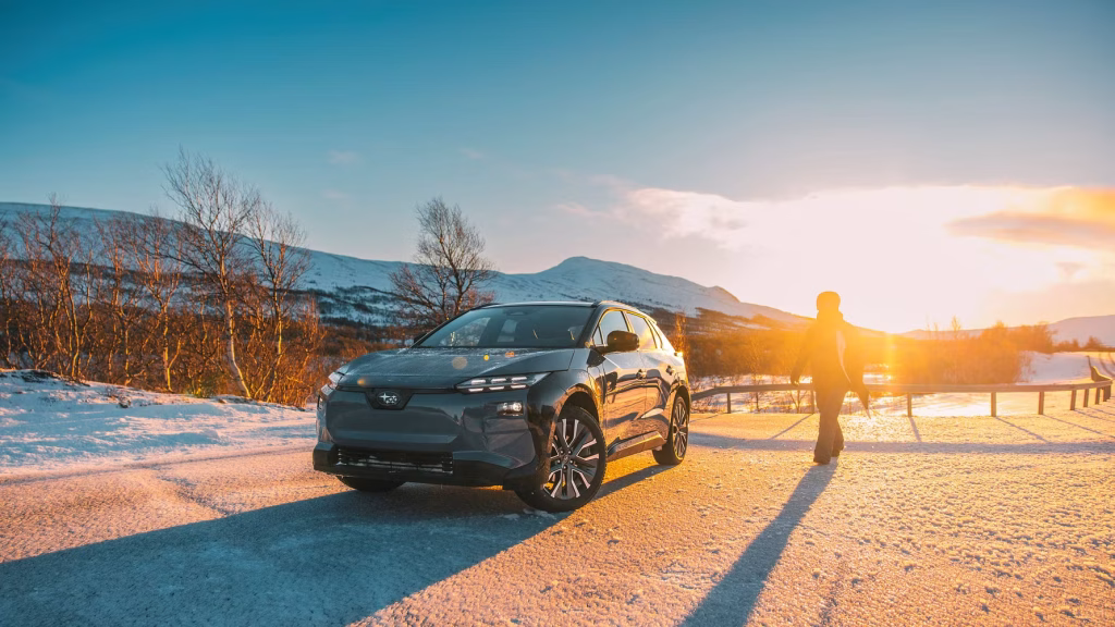 Luokkansa johtava neliveto. Uusi täyssähköinen Subaru Solterra on saapunut