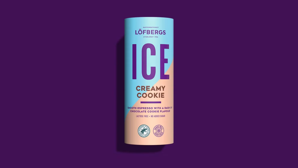 Löfbergs ICE -jääkahvit laajenevat Creamy Cookie ‑maulla