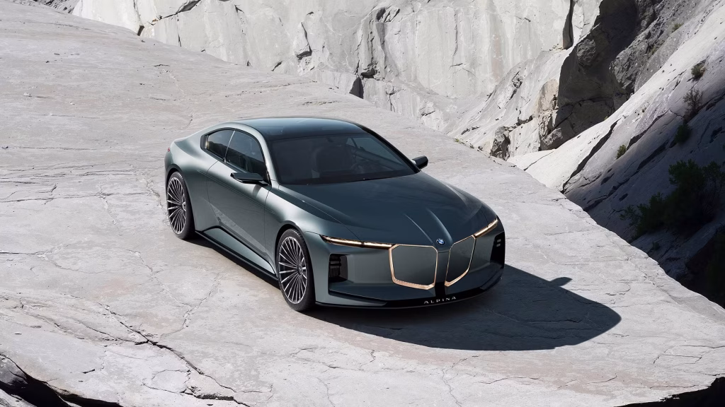 BMW:n Vision BMW ALPINAn uusi designkonsepti avaa näköalan merkin tulevaisuuteen