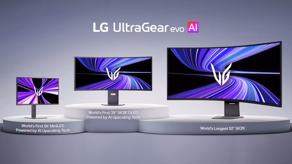 LG Electronics lanseeraa UltraGear evo -sarjan Pohjoismaissa – maailman ensimmäisellä gaming-näyttöjen 5K AI Upscaling -teknologialla